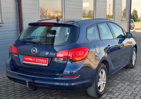 Opel Astra cena 22900 przebieg: 162000, rok produkcji 2012 z Kutno małe 352